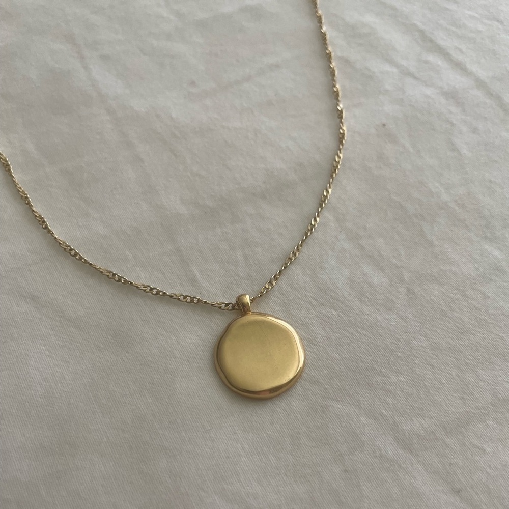 SOLD Madewell Coin Necklace